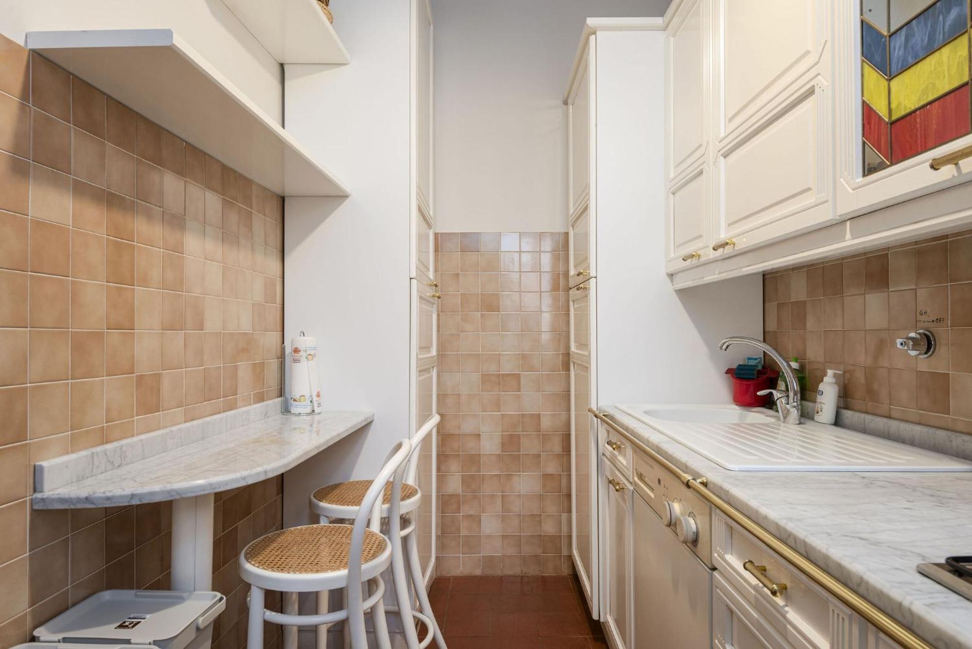 Signoria Apartment With Patio 佛罗伦萨 外观 照片